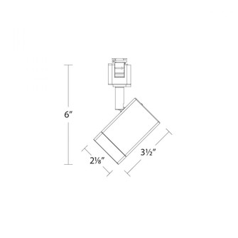 Ocularc 7013 - 5CCT Track Luminaire (16|J-7013-CS-BK)