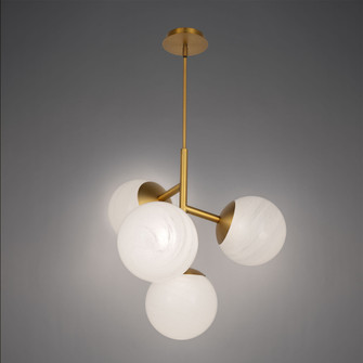 QUATRRO 27IN PENDANT 4CCT 3000K (16|PD-23527-30-AB)