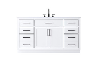 Alden 60 inch Single Bathroom Vanity in White (758|VF29760WH)