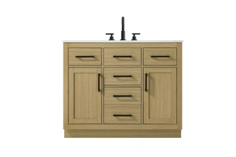 Alden 42 inch Single Bathroom Vanity in Honey Brown (758|VF29742MHB)