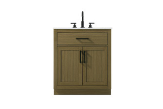 Vanity Cabinet 2Dr1Dw 30''W x 22''D x 35''H Chestnut Brown (758|VF29730MCB)