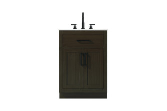 Alden 24 inch Single Bathroom Vanity in Mocha Brown (758|VF29724MMB)