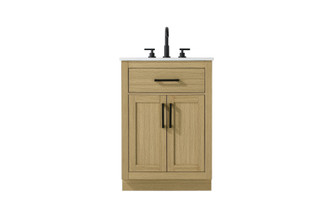 Vanity Cabinet 2Dr1Dw 24''W x 22''D x 35''H Honey Brown (758|VF29724MHB)