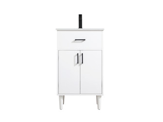 Chandler 20 inch Single Bathroom Vanity in White (758|VF25020MWH)