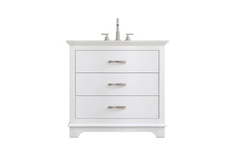 Knox 36 inch Single Bathroom Vanity in White (758|VF10236WH)