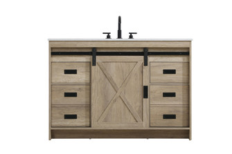 Austin 48 inch Single Bathroom Vanity in Natural Oak (758|VF90548NT)
