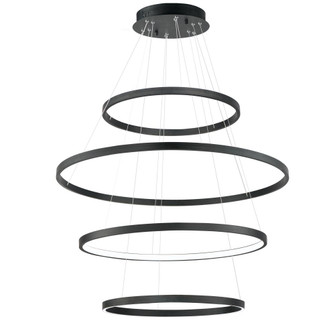 Groove 5CCT-Multi-Light Pendant (94|E52729-BK)