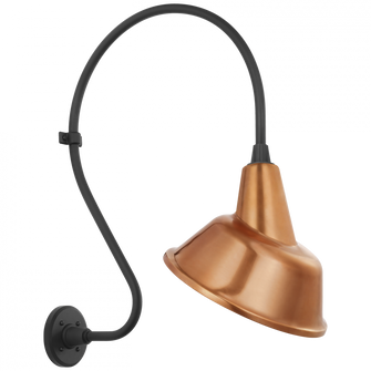 Academy 18'' Larrabee Barn Light (279|TOB 2805MBK/S3-SC)