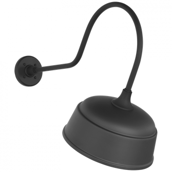 Academy 26'' Angled Flynn Barn Light (279|TOB 2803MBK/S6-MBK)