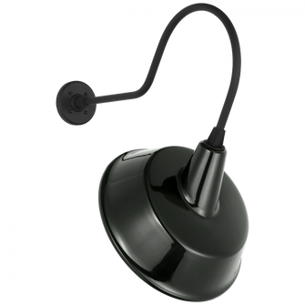 Academy 26'' Angled Flynn Barn Light (279|TOB 2803MBK/S4-G)