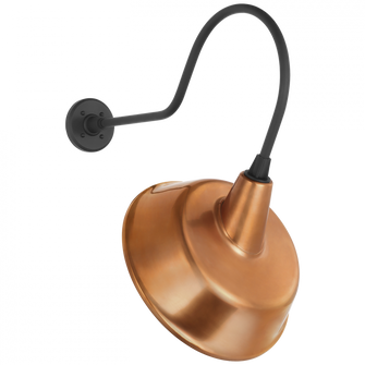 Academy 26'' Angled Flynn Barn Light (279|TOB 2803MBK/S4-SC)