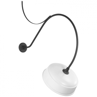 Academy 36'' Anchored Larrabee Barn Light (279|TOB 2807MBK/S7-WHT)