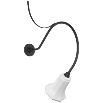 Academy 26.5'' Anchored Larrabee Barn Light (279|TOB 2806MBK/S8-WHT)