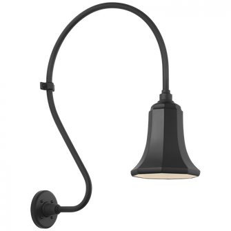 Academy 18'' Larrabee Barn Light (279|TOB 2805MBK/S8-MBK)