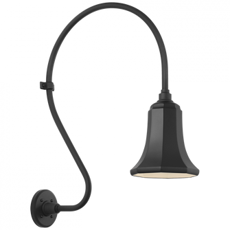 Academy 18'' Larrabee Barn Light (279|TOB 2805MBK/S8-MBK)