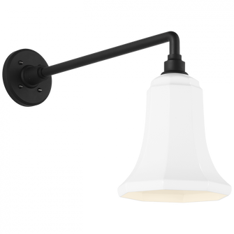 Academy 17.5'' Mack Barn Light (279|TOB 2812MBK/S8-WHT)