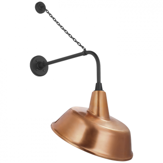 Academy 20'' Anchored Rex Barn Light (279|TOB 2810MBK/S4-SC)