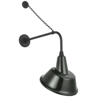 Academy 20'' Anchored Rex Barn Light (279|TOB 2810MBK/S3-G)