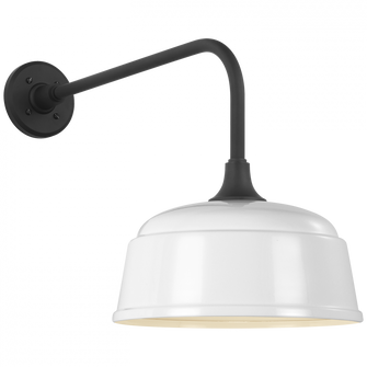 Academy 20'' Rex Barn Light (279|TOB 2809MBK/S6-WHT)