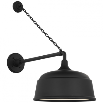 Academy 17.5'' Anchored Mack Barn Light (279|TOB 2813MBK/S6-MBK)