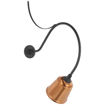 Academy 26.5'' Anchored Larrabee Barn Light (279|TOB 2806MBK/S5-SC)