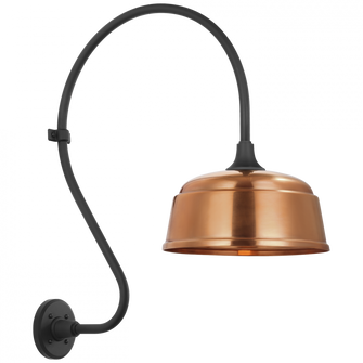 Academy 18'' Larrabee Barn Light (279|TOB 2805MBK/S6-SC)