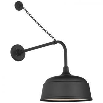 Academy 20'' Anchored Rex Barn Light (279|TOB 2810MBK/S6-MBK)