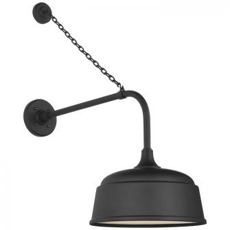 Academy 20'' Anchored Rex Barn Light (279|TOB 2810MBK/S6-MBK)