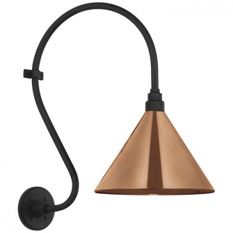 Academy 15'' Larrabee Barn Light (279|TOB 2804MBK/S11-SC)