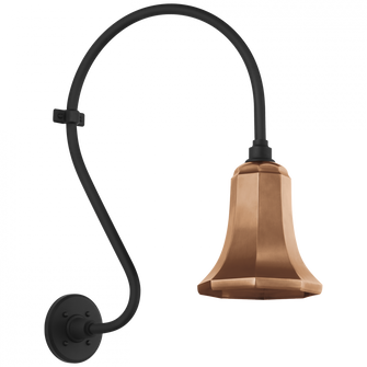 Academy 15'' Larrabee Barn Light (279|TOB 2804MBK/S8-SC)