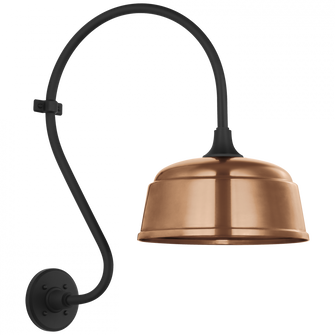 Academy 15'' Larrabee Barn Light (279|TOB 2804MBK/S6-SC)