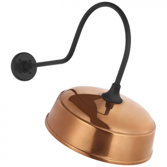 Academy 26'' Angled Flynn Barn Light (279|TOB 2803MBK/S7-SC)