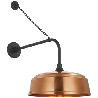 Academy 20'' Anchored Rex Barn Light (279|TOB 2810MBK/S7-SC)