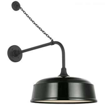 Academy 20'' Anchored Rex Barn Light (279|TOB 2810MBK/S7-G)