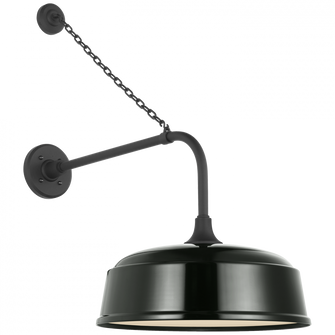 Academy 20'' Anchored Rex Barn Light (279|TOB 2810MBK/S7-G)