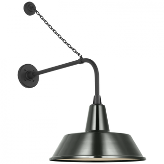 Academy 20'' Anchored Rex Barn Light (279|TOB 2810MBK/S2-G)