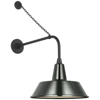 Academy 20'' Anchored Rex Barn Light (279|TOB 2810MBK/S2-G)