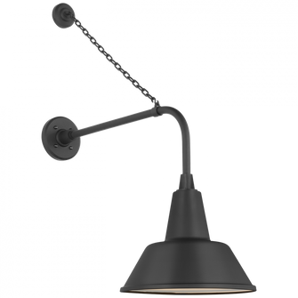 Academy 20'' Anchored Rex Barn Light (279|TOB 2810MBK/S1-MBK)