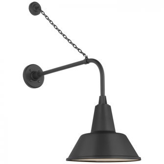 Academy 20'' Anchored Rex Barn Light (279|TOB 2810MBK/S1-MBK)