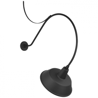 Academy 36'' Anchored Larrabee Barn Light (279|TOB 2807MBK/S2-MBK)