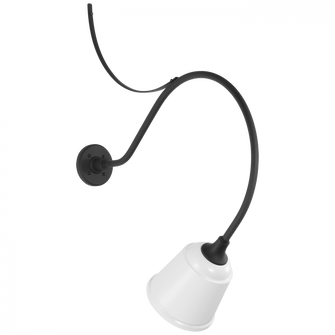 Academy 26.5'' Anchored Larrabee Barn Light (279|TOB 2806MBK/S5-WHT)