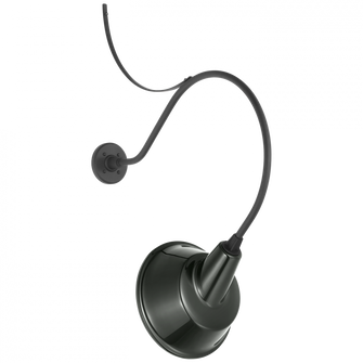 Academy 26.5'' Anchored Larrabee Barn Light (279|TOB 2806MBK/S3-G)