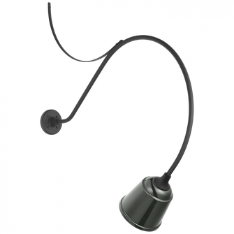 Academy 36'' Anchored Larrabee Barn Light (279|TOB 2807MBK/S5-G)