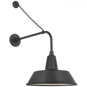 Academy 20'' Anchored Rex Barn Light (279|TOB 2810MBK/S2-MBK)