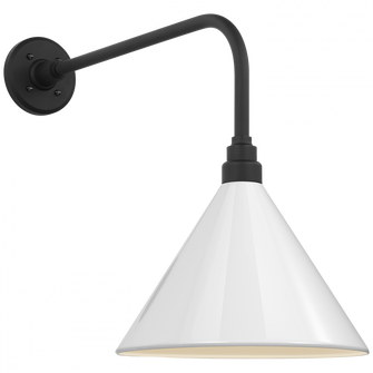 Academy 20'' Rex Barn Light (279|TOB 2809MBK/S11-WHT)