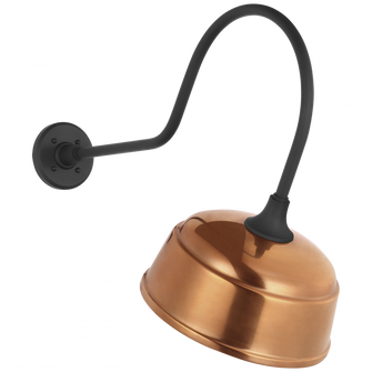 Academy 26'' Angled Flynn Barn Light (279|TOB 2803MBK/S6-SC)