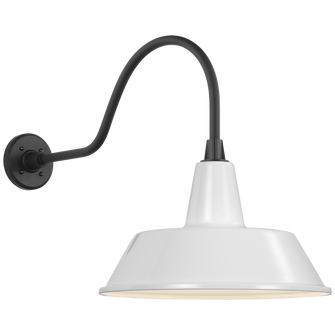 Academy 23'' Flynn Barn Light (279|TOB 2802MBK/S2-WHT)