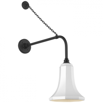 Academy 20'' Anchored Rex Barn Light (279|TOB 2810MBK/S9-WHT)