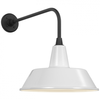 Academy 20'' Rex Barn Light (279|TOB 2809MBK/S2-WHT)