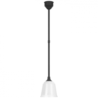 Academy 8'' Rockhouse Pendant (279|TOB 5810MBK-WHT)